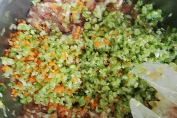 蔬菜火腿夹饼的做法图解4