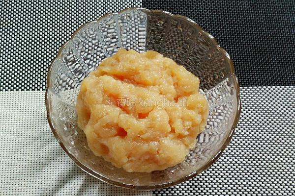 鸡肉丸子的做法图解1
