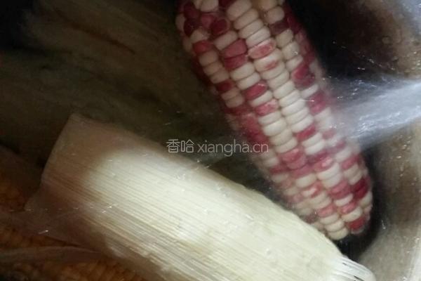 水煮玉米的做法图解2