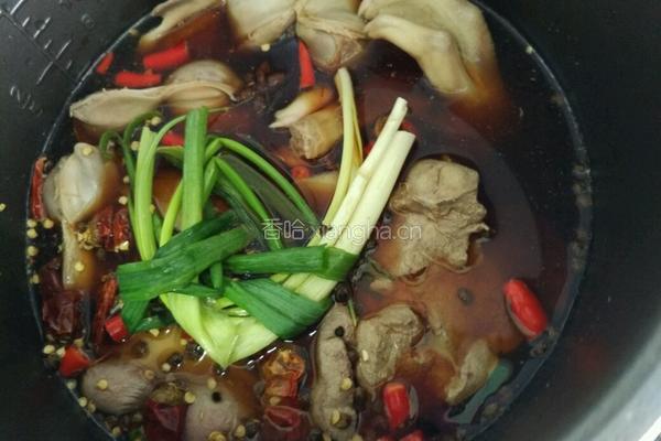酱三样(猪肝鸭珍鸭掌)的做法图解3
