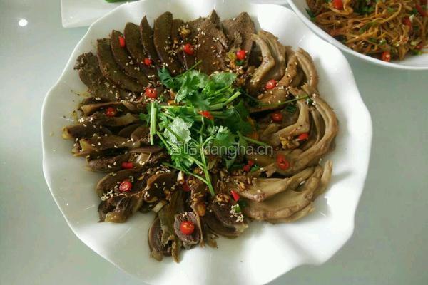 酱三样(猪肝鸭珍鸭掌)的做法图解8
