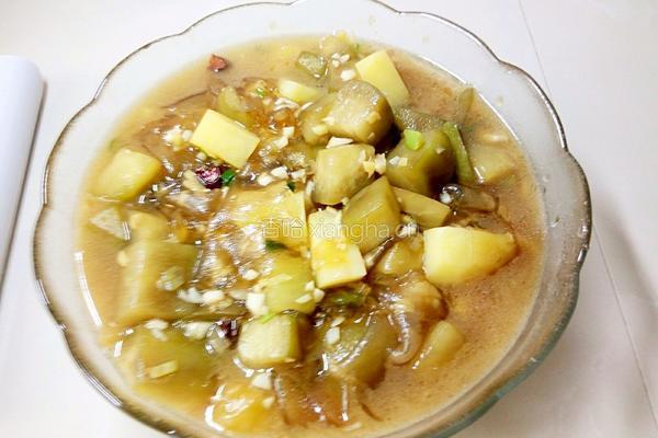 茄子炖土豆粉皮的做法图解15