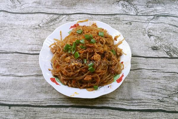 蚂蚁上树的做法图解10