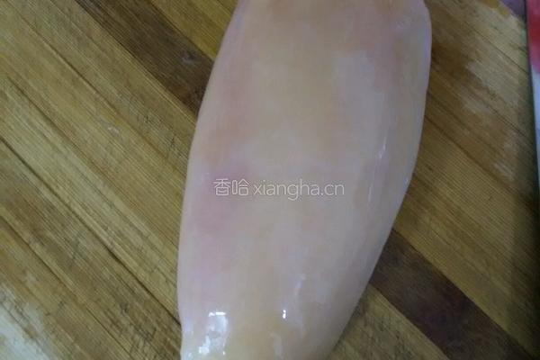 酸辣鱿鱼花的做法图解1
