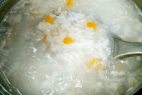 胡萝卜肉末粥的做法图解6
