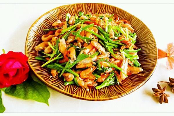 河虾炒韭菜的做法图解9