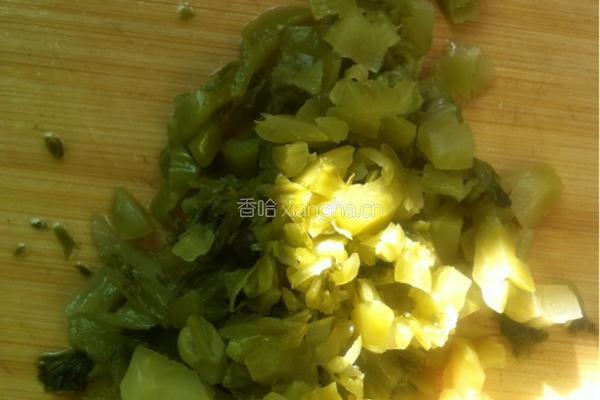 咸菜蛋饼的做法图解2