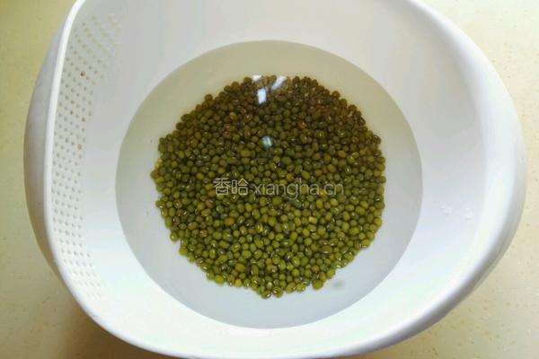 绿豆冰球的做法图解1