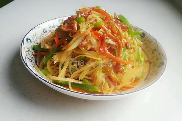 双椒土豆肉丝的做法图解10