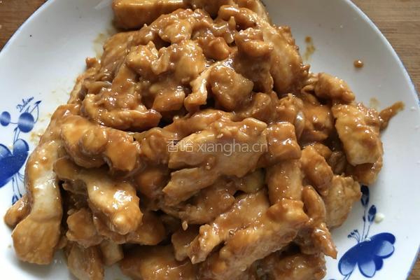 京酱鸡柳卷饼的做法图解8