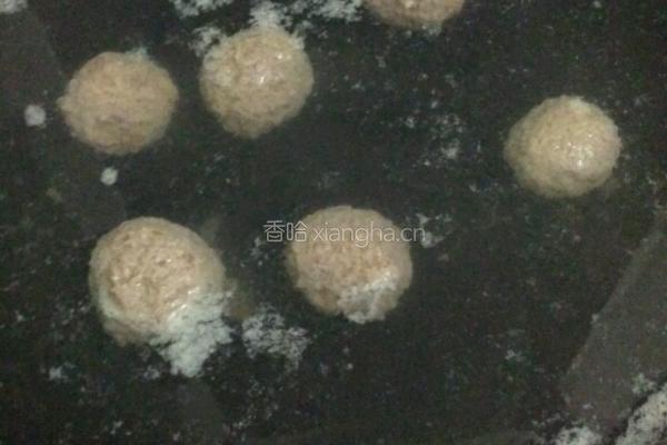 芥菜肉丸鸡蛋汤的做法图解4
