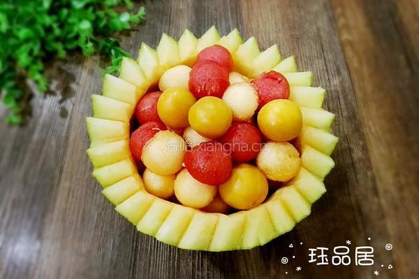 哈密瓜果盘