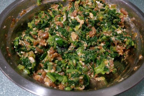 小白菜猪肉饺子的做法图解8