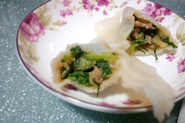 小白菜猪肉饺子的做法图解10