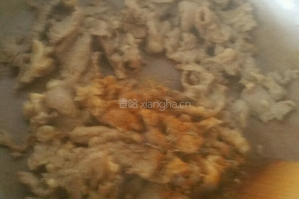 孜然羊肉的做法图解3