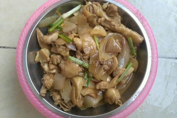 洋葱菇炒鸡