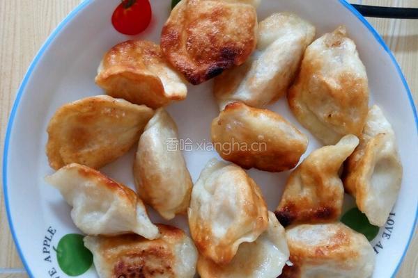煎水饺的做法图解5