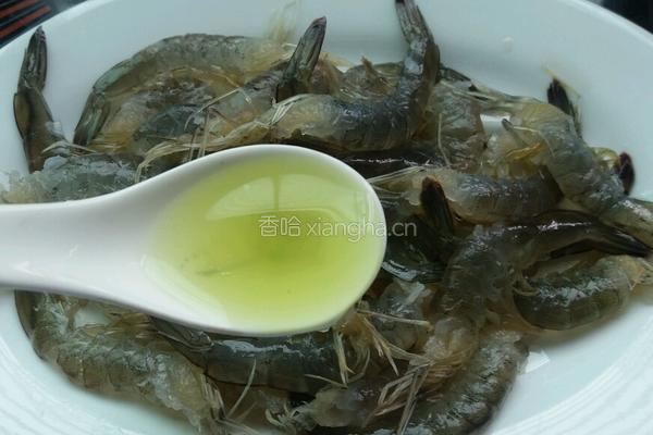 黄金炸虾的做法图解3