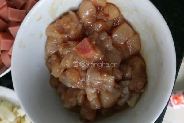 鸡肉三丁的做法图解2