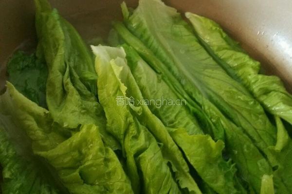 油淋生菜的做法图解2