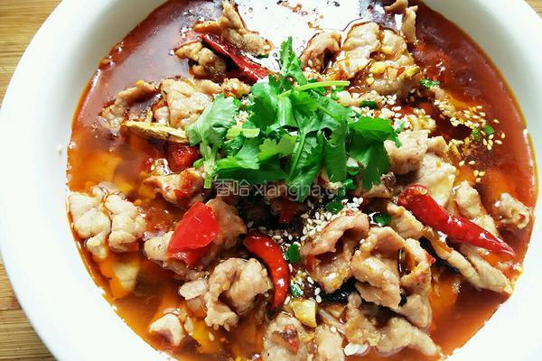 香辣水煮肉片的做法图解16