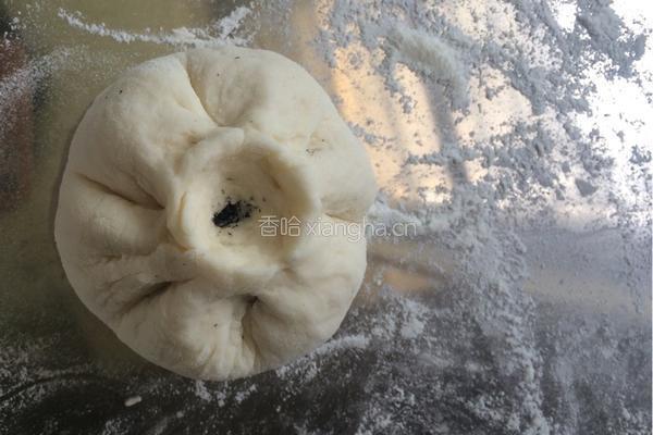 芝麻包子的做法图解3
