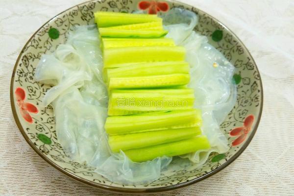 粉皮拌黄瓜的做法图解6