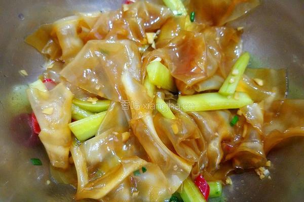 粉皮拌黄瓜的做法图解9