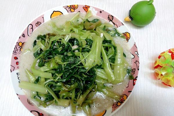 腐乳白通菜的做法图解3