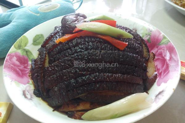 梅菜扣肉的做法图解12