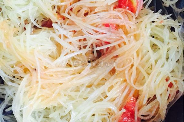 酸辣土豆丝的做法图解8