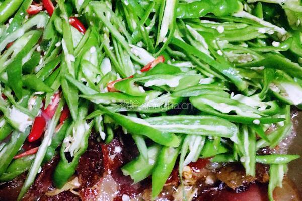 小炒腊肉的做法图解8