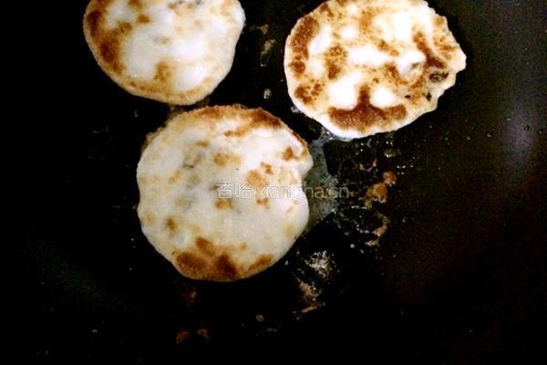 葡萄干糯米饼的做法图解7