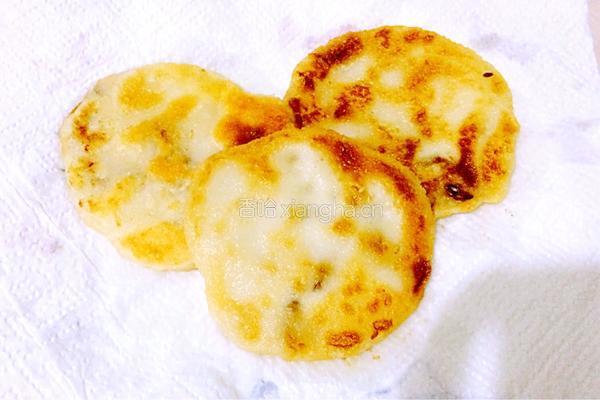 葡萄干糯米饼的做法图解8