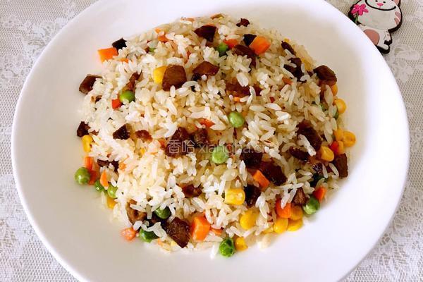 什锦炒饭的做法图解6
