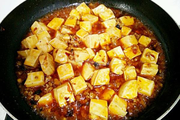 麻婆豆腐的做法图解11