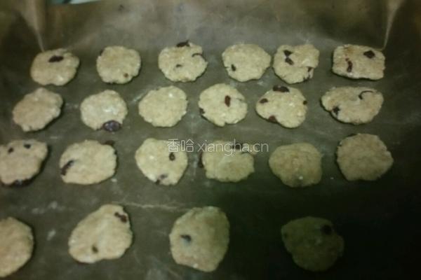 燕麦蔓越莓饼干的做法图解4