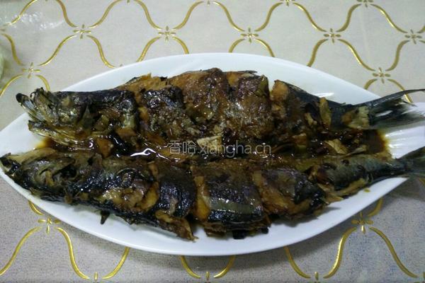 红烧青鱼的做法图解10