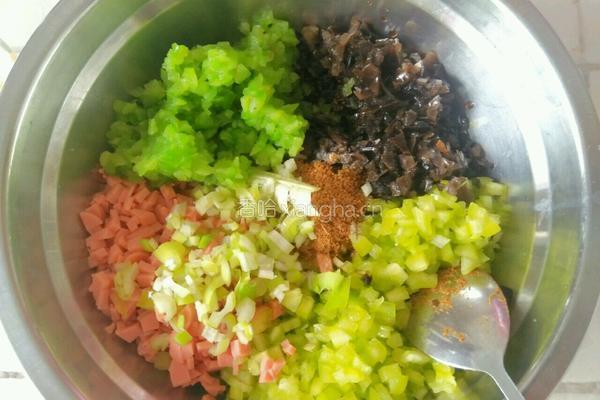 香辣烙饼的做法图解2