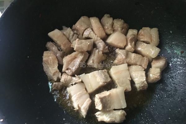 土豆焖五花肉的做法图解5