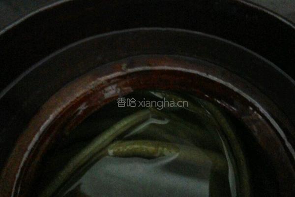 腌制酸豆角的做法图解4