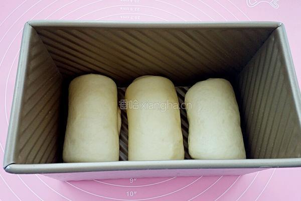 奶香土司(一次发酵法)的做法图解9