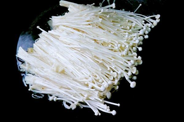剁椒蚝油金针菇的做法图解4