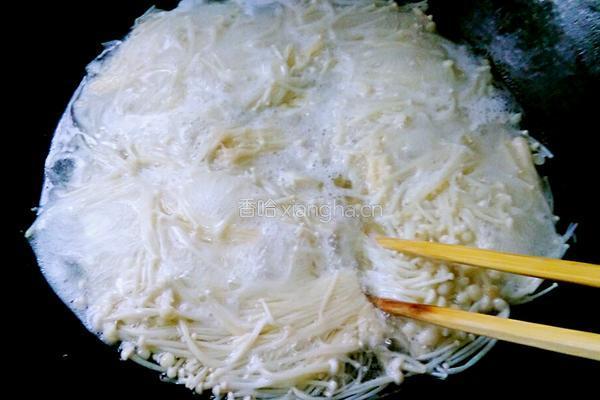 剁椒蚝油金针菇的做法图解6