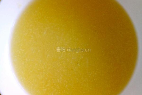 玉米细渣粥