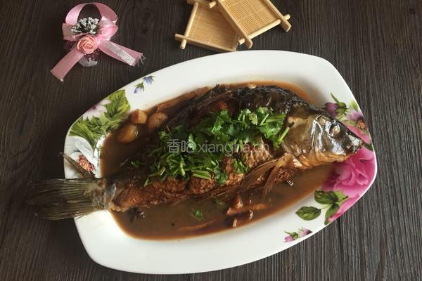 红烧鲤鱼的做法图解6
