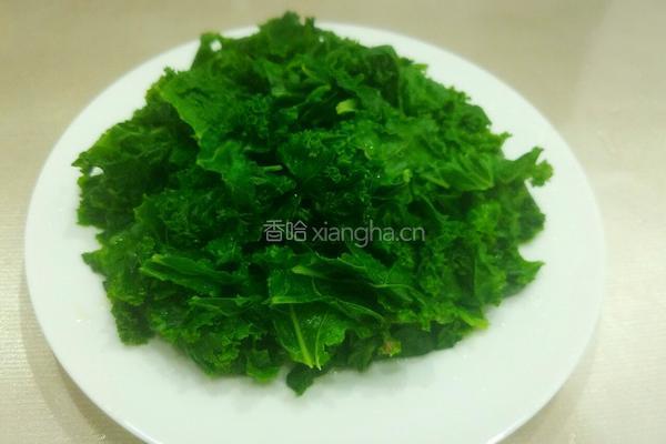 凉拌橄榄菜的做法图解5