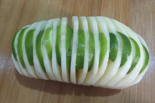 柠香风琴土豆的做法图解4