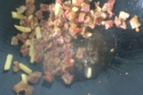 腊肠什锦焖饭的做法图解3