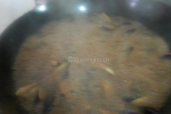 酱爆茄子的做法图解2